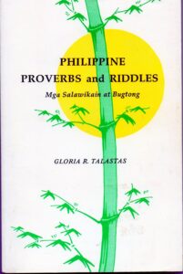 Proverbs in Filipino