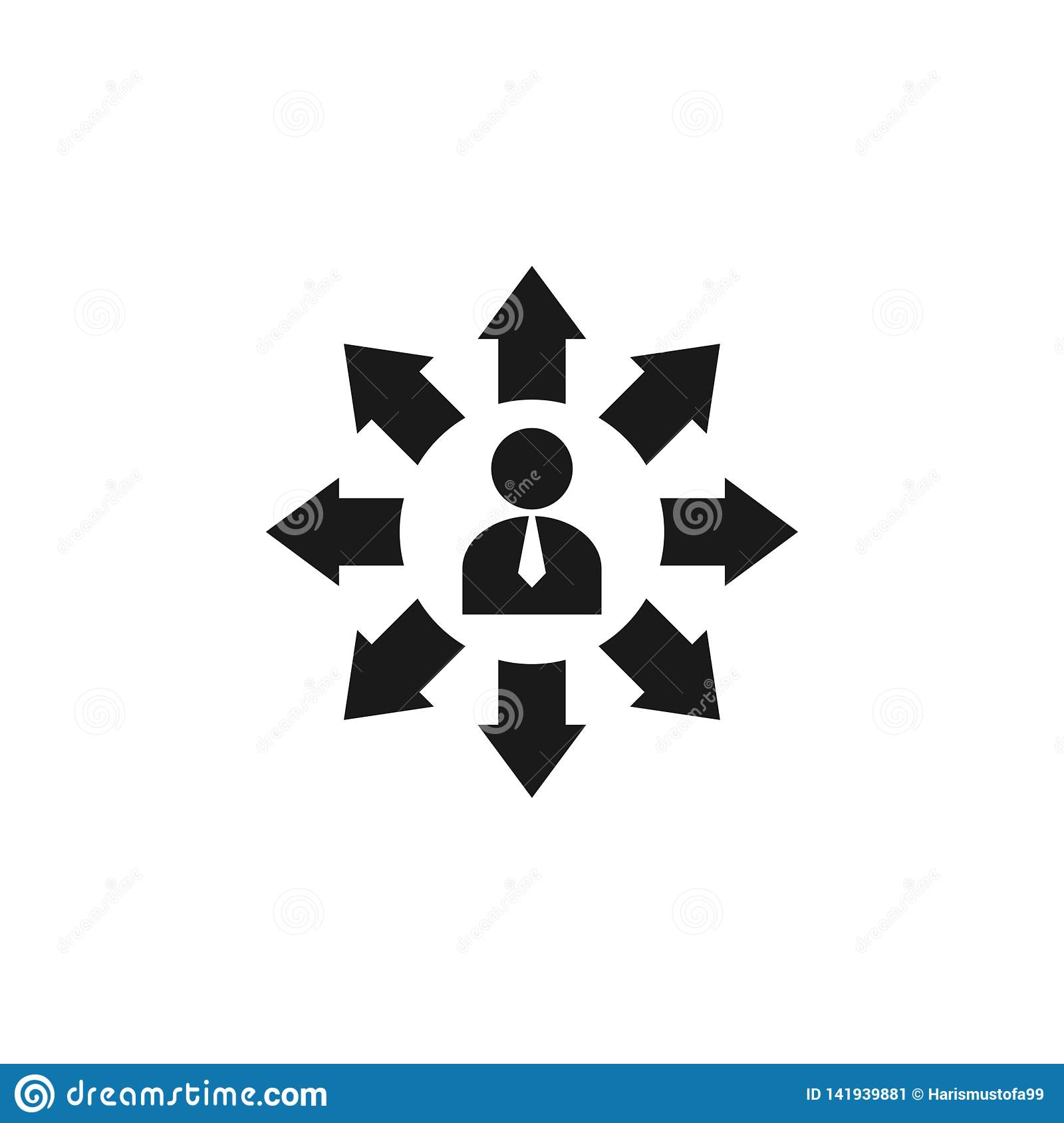 business opportunity icon design template vector isolated illustration 141939881