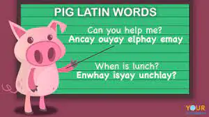 Pig Latin